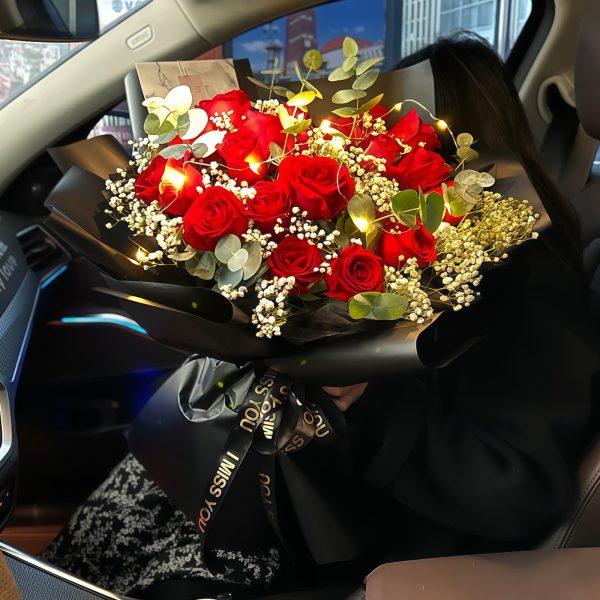 苑亦笙冉 · 红玫瑰花束