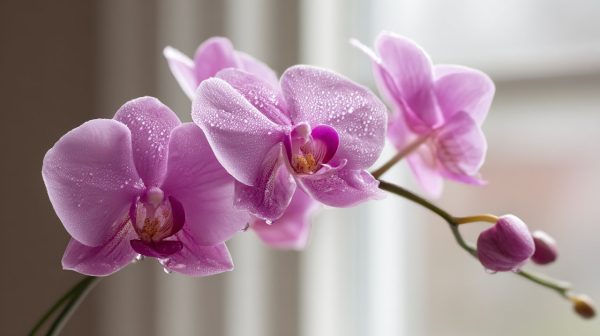 Elegant butterfly orchid arrangement for Chinese New Year.